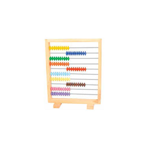 Rectangular Wooden Abacus, for Home, School, Size : 30cm x 25cm