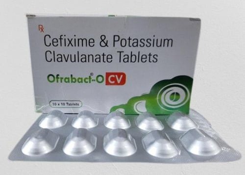 Cefixime 200MG And Potassium Clavulanate 125MG Tablets