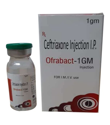 Ceftriaxone Injection I.P, Packaging Type : Vial With Stopper