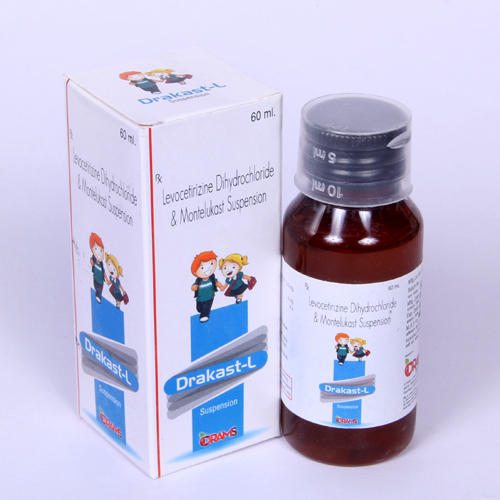 Levocetirizine Montelukast Syrup, Packaging Size : 60 ml