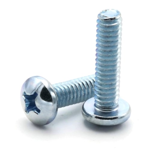Carbon Steel Pan Head Machine Screws, for Resembling Roofing, Watertight Joints, Size : Multisizes