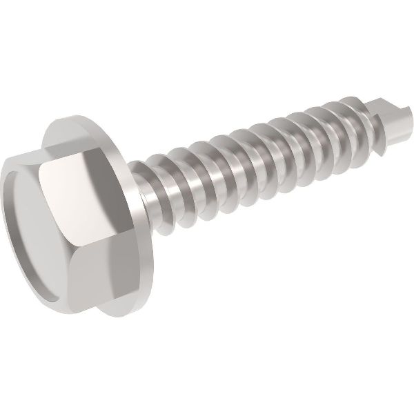 Pozi Hex Head Self Tapping Screws, for Glass Fitting, Door Fitting, Hardware Fitting, Specialities : Rust Proof