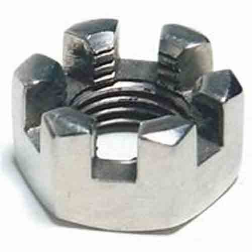 Slotted Hex nuts