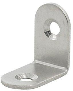 Maya Stainless Steel Angle Bracket, Color : Silver