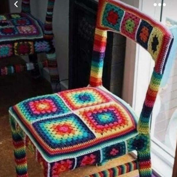 Recycle Clothes Chair, Color : Multicolor