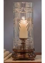 Glass Candle Holder