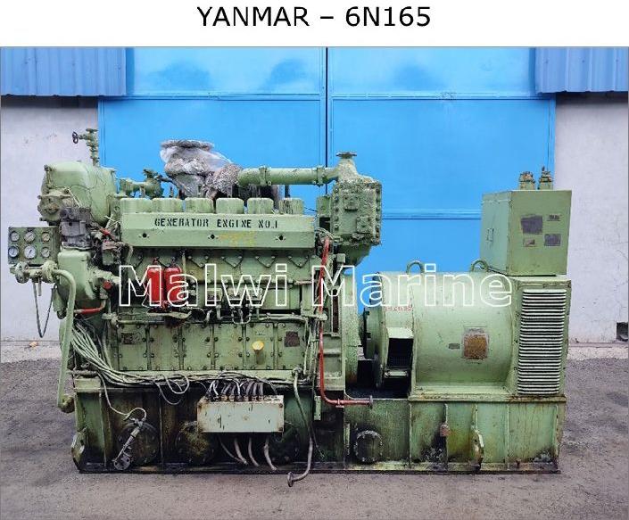 YANMAR - 6N165 - Generator Set, Rated Voltage : 562.5