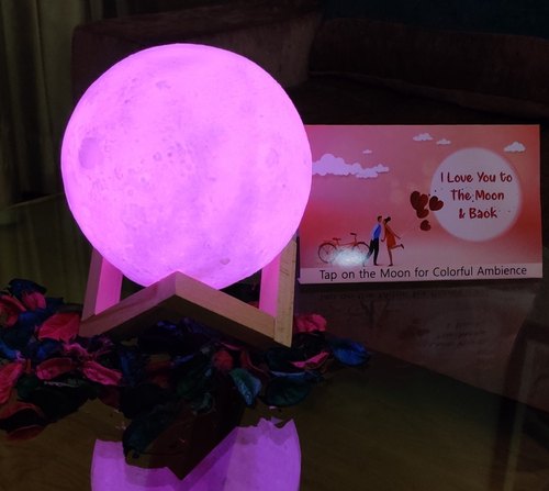 Moon Lamp, Lighting Color : Color changing