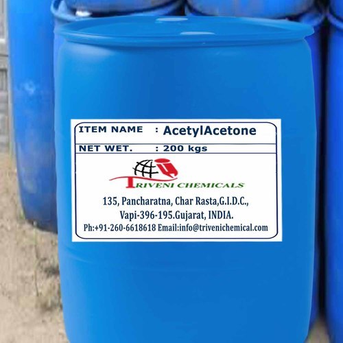 Liquid Acetylacetone, Purity : 98%