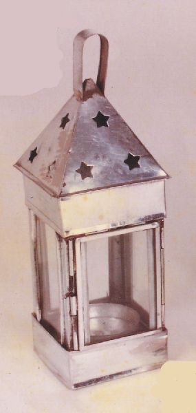 Item No.14212 Galvanised T light Lantern.