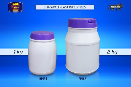 Plastic Powder Jar