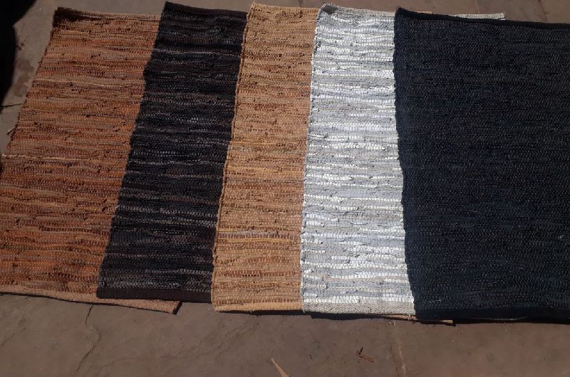 Leather rugs, Size : Multiple