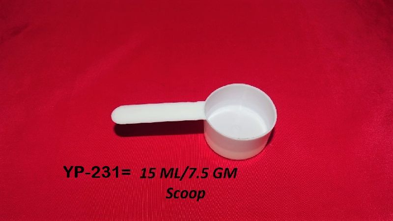 Polished Plastic Supplement Powder Scoop, Color : White at Best Price in  delhi