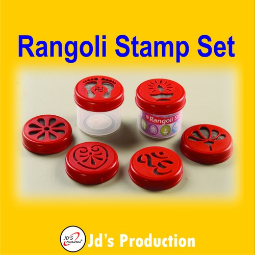 Jd's Production Rangoli Stamp Set