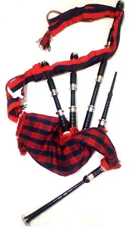 Music Valley Bagpipe, Color : Black