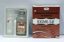 Exime-SB Cefuroxime and Sulbactam Injection, for Hospital, Clinical