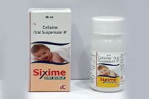 Sixime Cefixime Oral Suspension, Certification : FSSAI