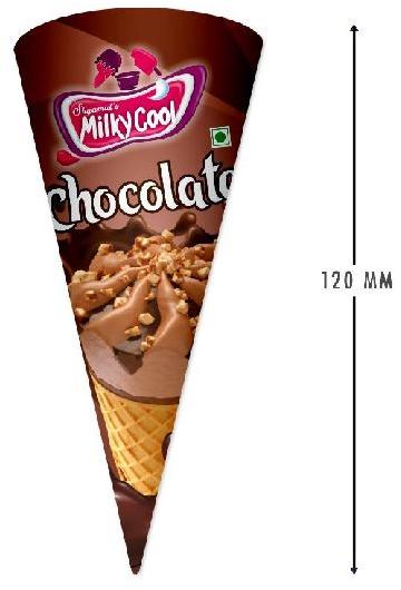 120mm Ice Cream Cone Sleeve, Feature : Reasonable Cost, Smooth Paper