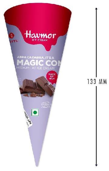 133mm Ice Cream Cone Sleeve, Feature : Reasonable Cost, Smooth Paper