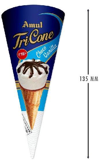 135mm Ice Cream Cone Sleeve, Feature : Reasonable Cost, Smooth Paper
