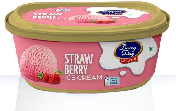 PP 2000ml Ice Cream Container, Shape : Oval