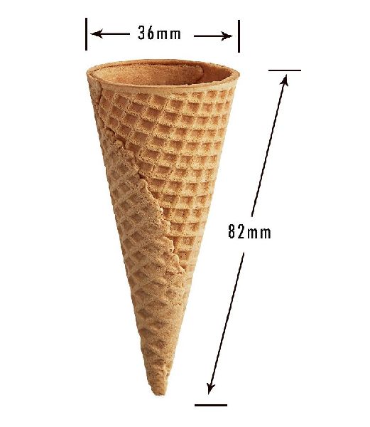 82mm Sugar Ice Cream Cone