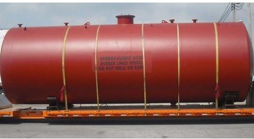 MS Rubber Lining Acid Tank, for Chemical Industry