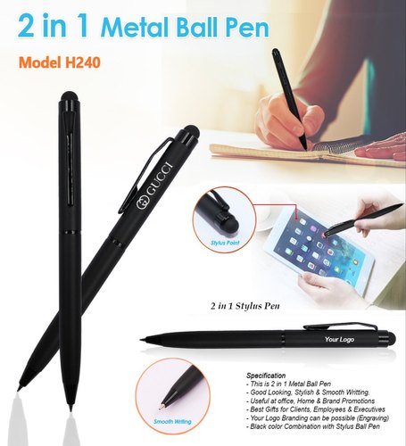 Blue Metal Pen