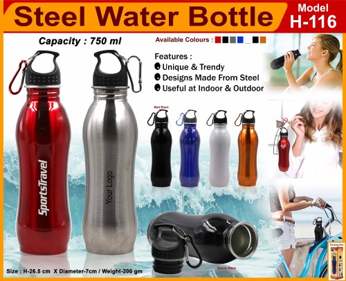 stainless steel water bottle