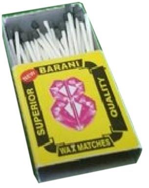 Polished Barani Wax Match Boxes, Feature : Dimensionally Accurate, Fine Finishing, Good Quality, Handle To Carry