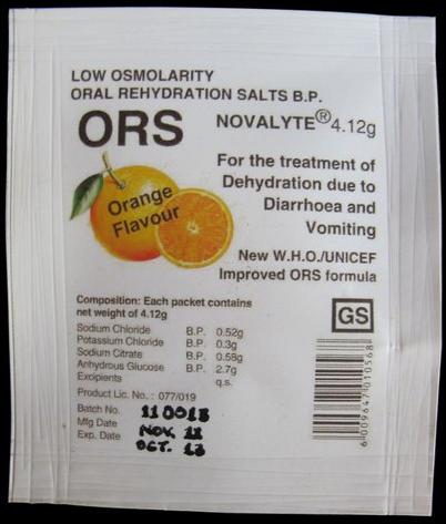 ORS Powder, Packaging Type : Sachet/ Pouch