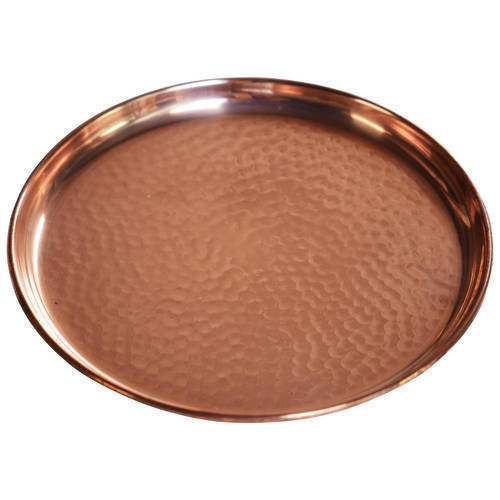 Round Copper Plate