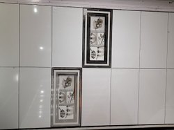 White Glossy Ceramic Wall Tiles, Packaging Type : Cardboard Box