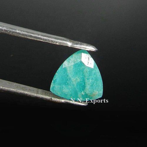 Amazonite Faceted Trillion Gemstone