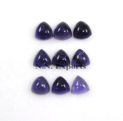 Iolite Trillion Cabochon Gemstone