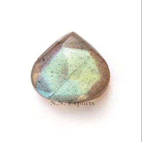 Labradorite Faceted Heart Gemstone