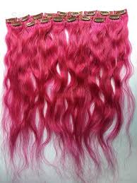 Colored Human Hair Extension