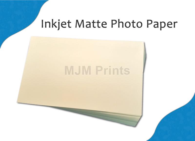 Inkjet Matte Photo Paper, Feature Crack Proof, Durable, Pattern