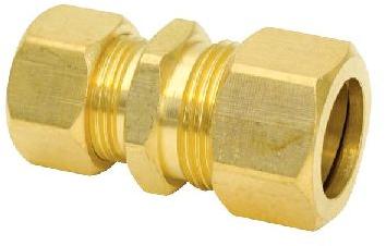 Coated Brass Compression Reducer, for Industrial Fittings, Color : Golden