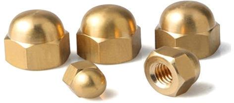 Brass Dome Nut, for Fittings, Feature : Corrosion Resistant