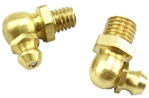 Polished Brass Grease Nipple, for Fittings, Grade : ASTM, DIN, IBR