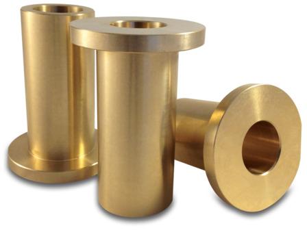 Round Polished Brass Sleeve Bush, for Fittings, Packaging Type : Paper Box