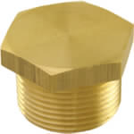 Brass Stop Plug