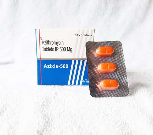 Azithromycin Tablets, Packaging Size : 10*3