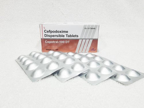  Cefpodoxime Dispersible Tablet, Packaging Size : 10*10T