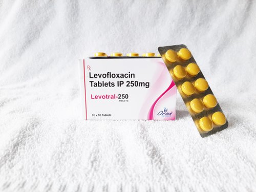 Levofloxacin Tablet, for Anti-Infective, Packaging Size : 10x10