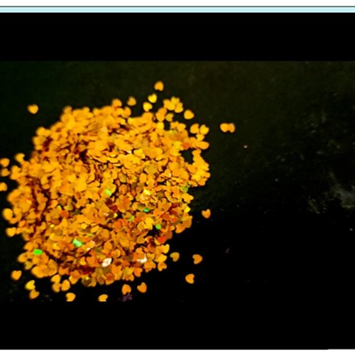 Chunky Glitter, for Arts Crafts, Color : Yellow