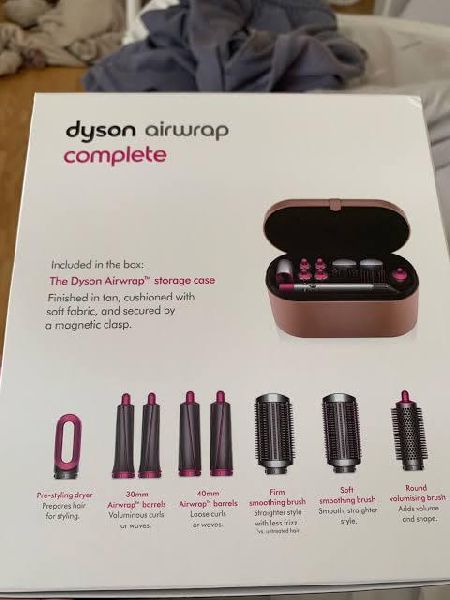 Dyson Airwrap™ styler Complete Nickel/Fuchsia., Certification : ISO 9001:2008