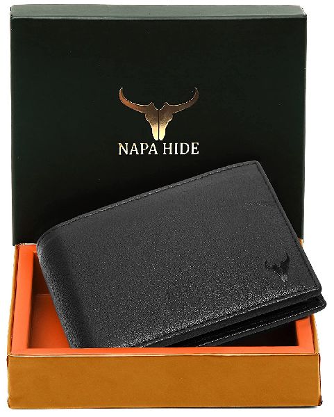 Animal Skin ORIGINAL NAPA HIDE Wildhorn India Black Leather Men\'s Wallet  (NPH), INR 1,100INR 2,000 / Unit by Kartik Traders from Mandi Himachal  Pradesh | ID - 6020274