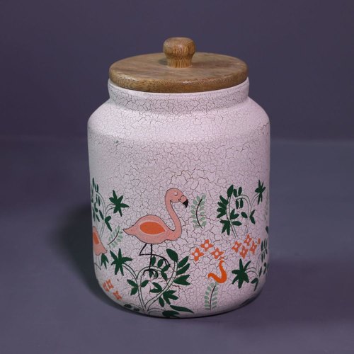 Fanusta Terracotta Jar, for Interior Decor